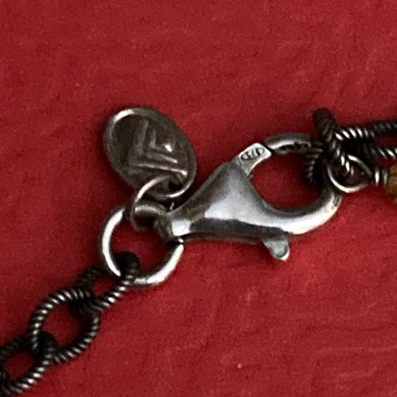 SILPADA Sterling Silver & Natural Stone Necklace - Picture 4 of 7